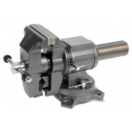 Лещата слюсарні YATO обертові з наковальнею 100 мм 10 кг