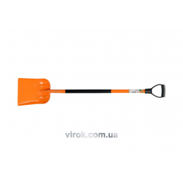 Лопата совкова з металевою ручкою FLO 115 см