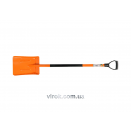 Лопата совкова з металевою ручкою FLO 120 см