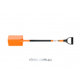 Лопата штикова з металевою ручкою FLO 118 см