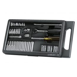 Набір головок торцевих STANLEY 1/4