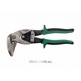 Ножиці по металу вигнуті YATO праві 225 мм