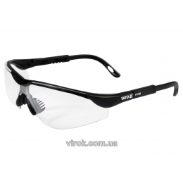 Окуляри захисні YATO відкриті прозорі