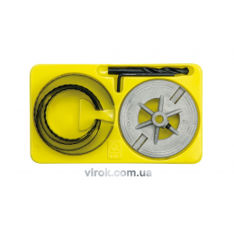 Набір пил кільцевих по дереву VOREL 60-95 мм 30 мм 8 шт