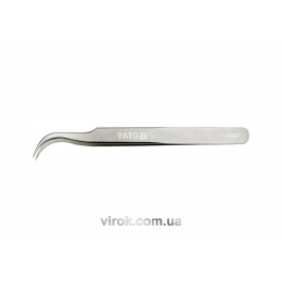 Пінцет вигнутий YATO 115 мм