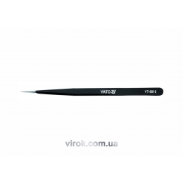 Пінцет прямий антистатичний YATO 140 мм