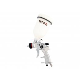 Пульверизатор YATO HVLP 1.4 мм з верхнім баком 0.6 л