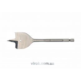 Свердло перове по дереву з шестигранним хвостовиком 1/4