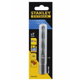 Свердло швидкісне по металу, дереву, пластику STANLEY 7 мм