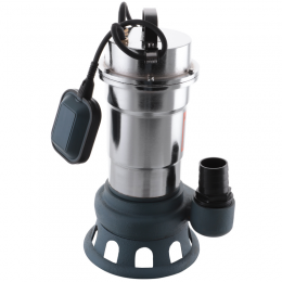Насос дренажно-фекальный GRANDFAR WQS 1100 в корпусе из нерж стали (1100 Вт, обм-медь) (GF1399)