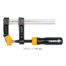 Струбцина F-подібна VOREL 500 x 120 мм TUV/GS