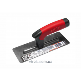 Терка-гладилка з нержавіючої сталі венеціанська YATO 200 x 80 мм
