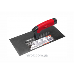 Терка-гладилка з нержавіючої сталі YATO 270 x 130 мм