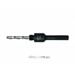 Тримач зі свердлом центрувальним для кільцевих пил YATO SDS+ 14-30 мм