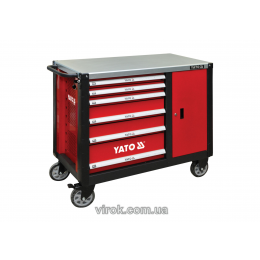 Шафа-візок для інструментів YATO 1000 x 1130 x 570 мм з 6 шухлядами