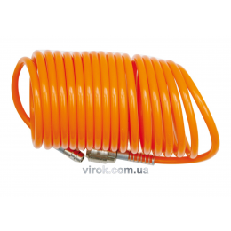 Шланг пневматичний спіральний VOREL 5 х 8 мм 15 м