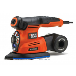 Шліфмашина вібраційна Black+Decker 220 Вт