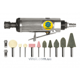 Шліфмашина пневматична пряма VOREL 1/4