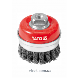 Щітка-крацовка чашкоподібна YATO Ø75 мм