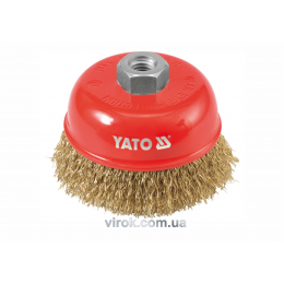 Щітка-крацовка чашкоподібна YATO Ø100 мм