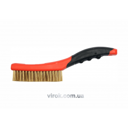 Щітка латунна YATO 260 мм 4 ряди