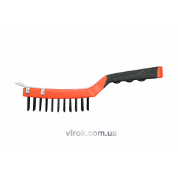 Щітка сталева YATO 200 мм 4 ряди