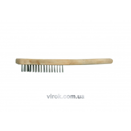 Щітка зі стального дроту VOREL 6 рядів