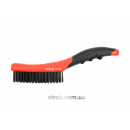 Щітка сталева YATO 260 мм 4 ряди