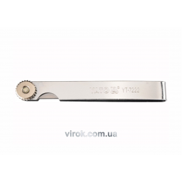 Щупи вимірювальні YATO 0.02 - 0.5 мм 100 мм 10 шаблонів