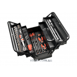 Ящик з інструментами YATO 475 х 230 х 365 мм 63 предмета