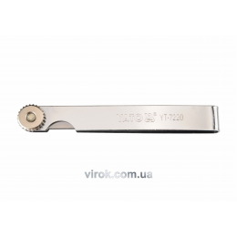 Щупи вимірювальні YATO 0.02 - 1 мм 100 мм 17 шаблонів