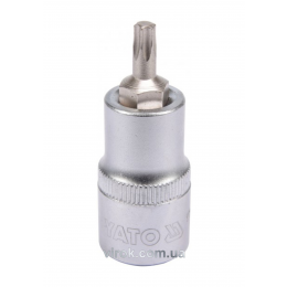 Головка торцева з насадкою викрутковою TORX YATO 1/2