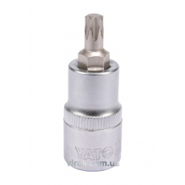 Головка торцева з насадкою викрутковою TORX YATO 1/2