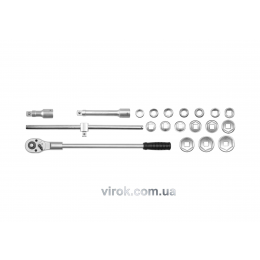 Набір головок торцевих YATO 3/4