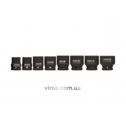 Набір головок торцевих ударних YATO 3/4