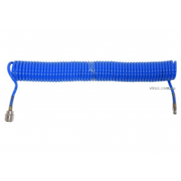 Шланг пневматичний спіральний поліуретановий YATO 5.5 х 8 мм 10 м