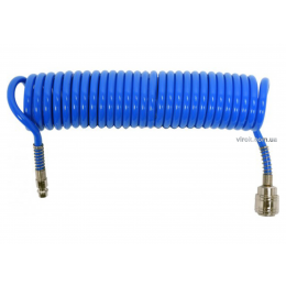 Шланг пневматичний спіральний поліуретановий YATO 5.5 х 8 мм 5 м