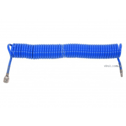 Шланг пневматичний спіральний поліуретановий YATO 6.5 х 10 мм 10 м