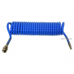 Шланг пневматичний спіральний поліуретановий YATO 6.5 х 10 мм 5 м