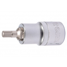 Головка торцева з насадкою викрутковою SPLINE YATO 1/2