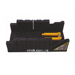 Стусло пластикове із затискачами VIROK 320 х 120 х 75 мм (4.5