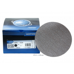 Круг шліфувальний з наждачного паперу з липучкою NORTON Pro-A275 Ø=150 мм Р600