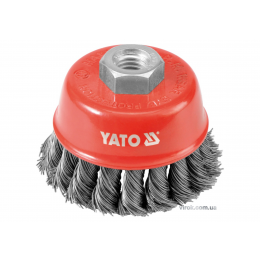 Щітка-крацовка чашкоподібна YATO Ø60 мм