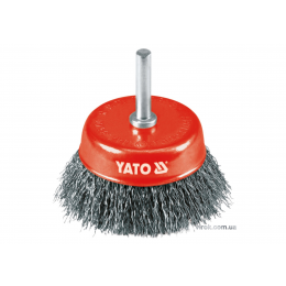 Щітка-крацовка сталева YATO Ø75 мм