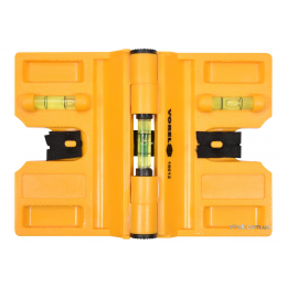 Рівень для встановлення стовбців магнітний VOREL 190 х 135 мм