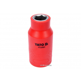 Головка торцева шестигранна діелектрична YATO 1/2