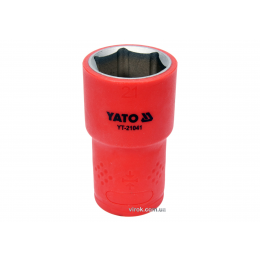 Головка торцева шестигранна діелектрична YATO 1/2