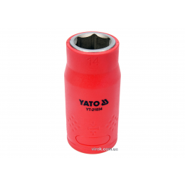 Головка торцева шестигранна діелектрична YATO 1/2