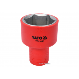 Головка торцева шестигранна діелектрична YATO 1/2