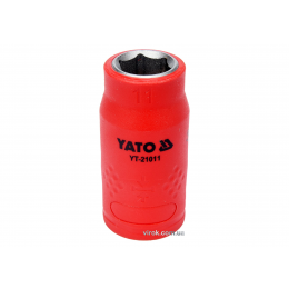 Головка торцева шестигранна діелектрична YATO 3/8